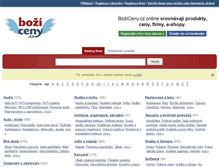 Tablet Screenshot of boziceny.cz
